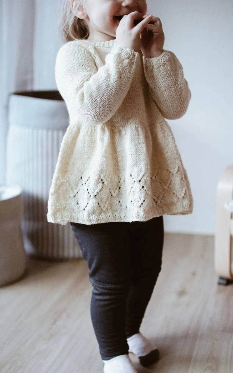 Enny Blus - COOL WOOL BABY - Strickset