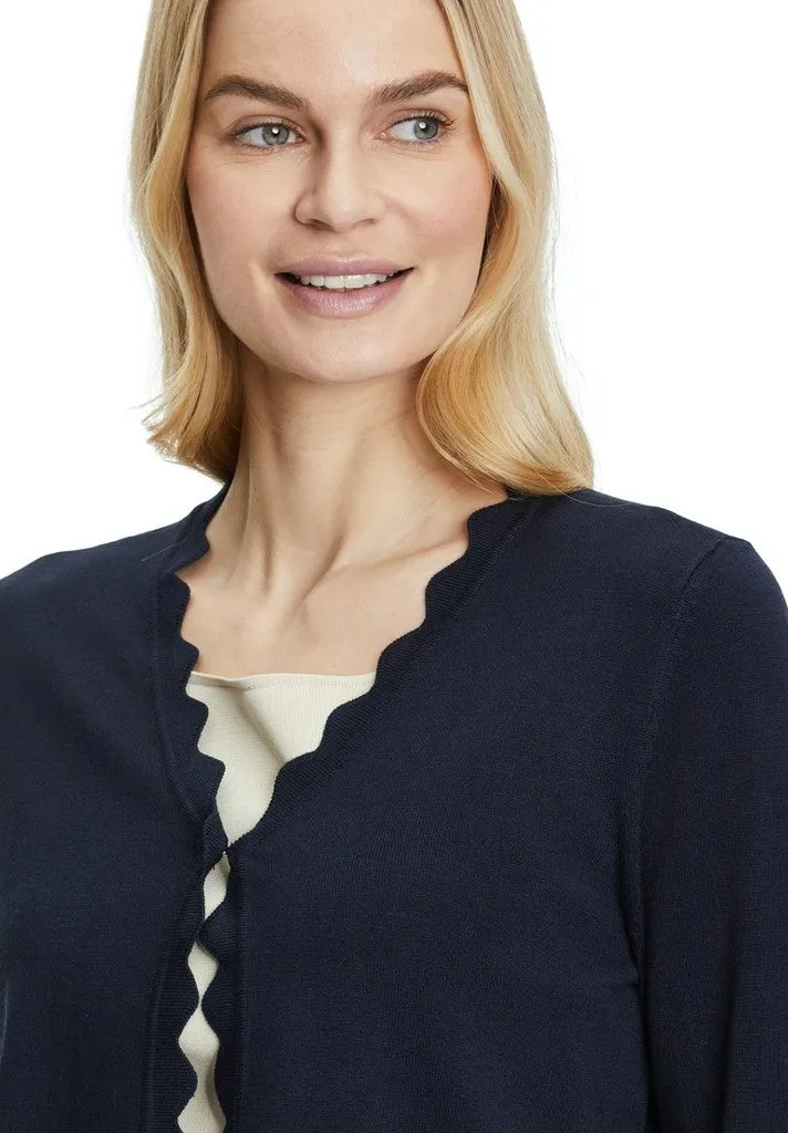 Feinstrickjacke