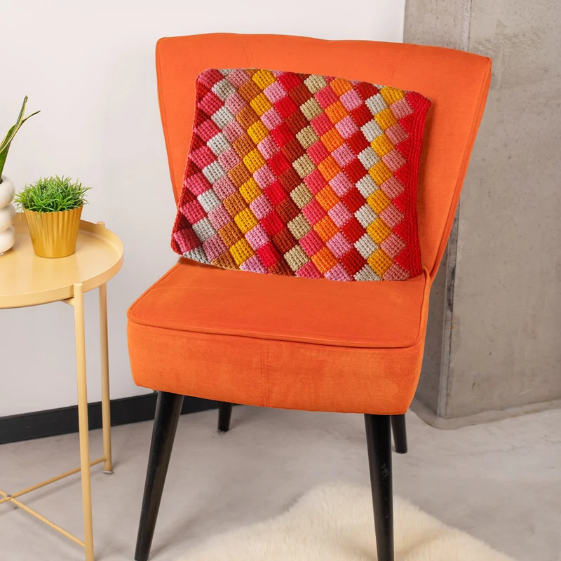 Wallis-Kissen – Blumenpracht – Studio Madelaine – Häkelpaket