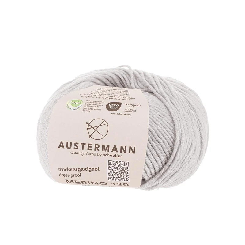 MERINO 120 EXP 50G | 128 - HELLGRAU