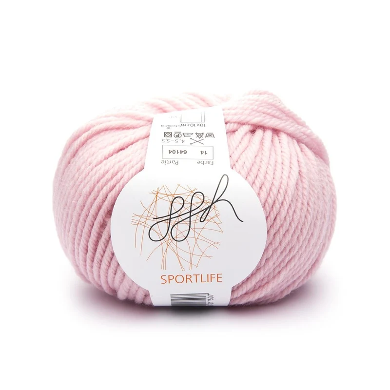 ggh Sportlife | Schurwolle | 80m/50g | 014 - Rosé