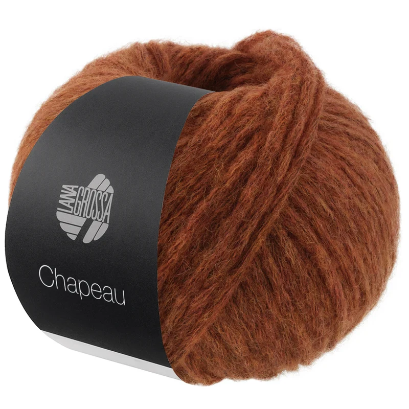Lana Grossa Chapeau 015 Rotbraun