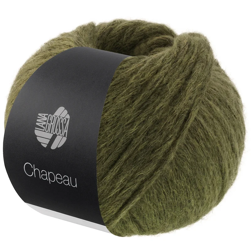 Lana Grossa Chapeau 004 Dunkeloliv