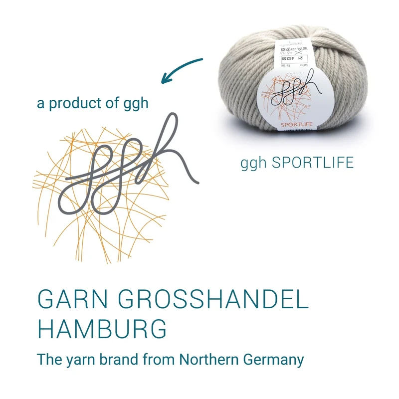 ggh Sportlife | Schurwolle | 80m/50g | 021 - Helles Beige