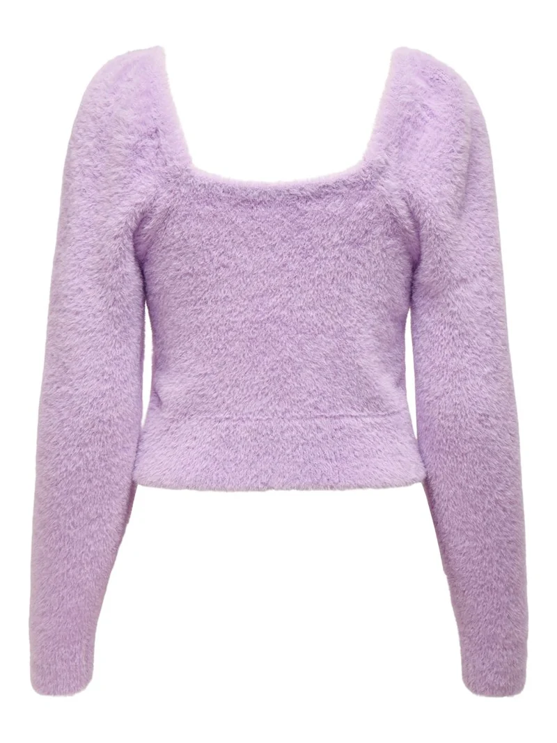 ONLPIUMO L/S SQUARENECK PULLOVER KNT