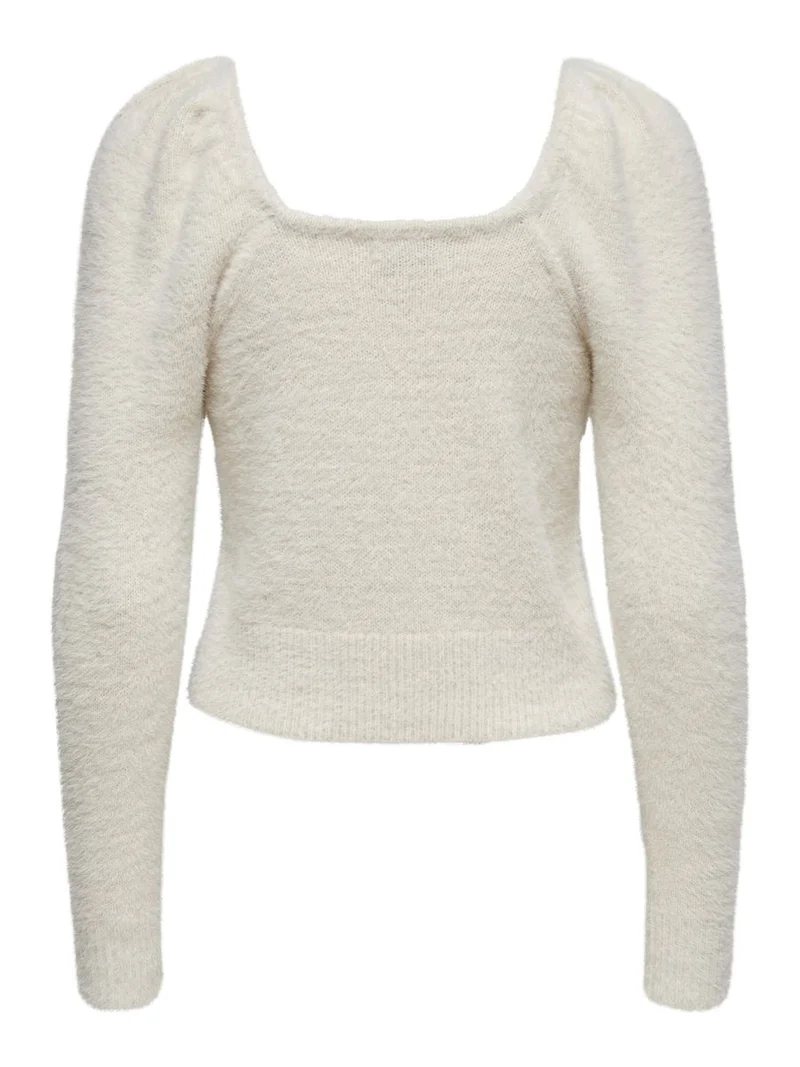 ONLPIUMO L/S SQUARENECK PULLOVER KNT