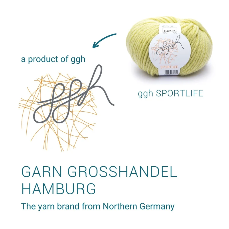 ggh Sportlife | Schurwolle | 80m/50g | 041 - Blasse Goldrute