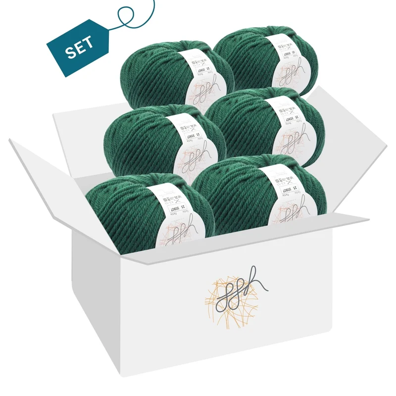 ggh Sportlife Box | Set mit 300g (6x50g) | 025 – Flaschengrün