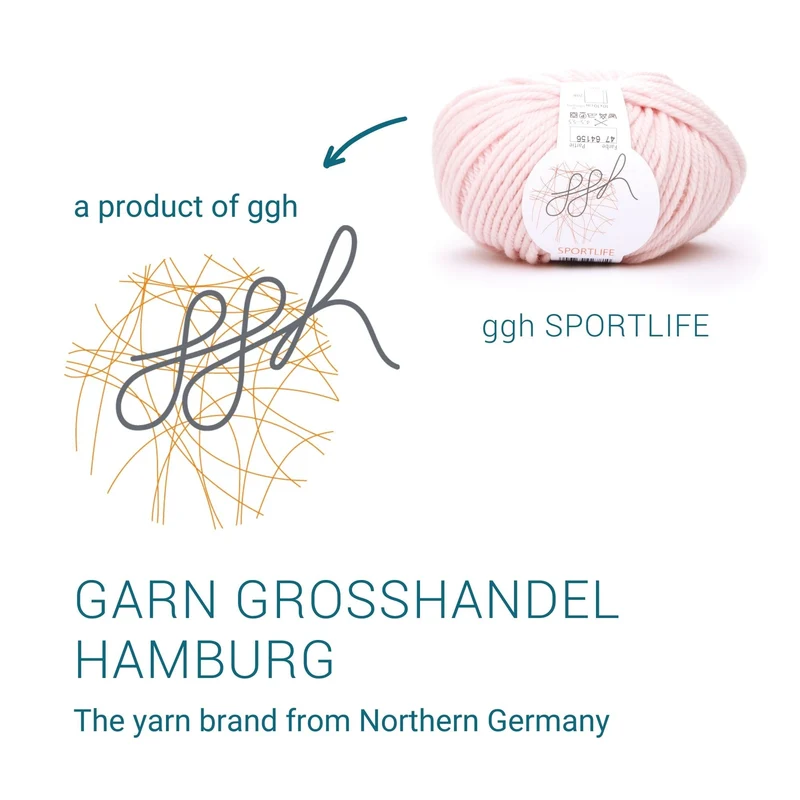 ggh Sportlife | Schurwolle | 80m/50g | 047 - Rosé