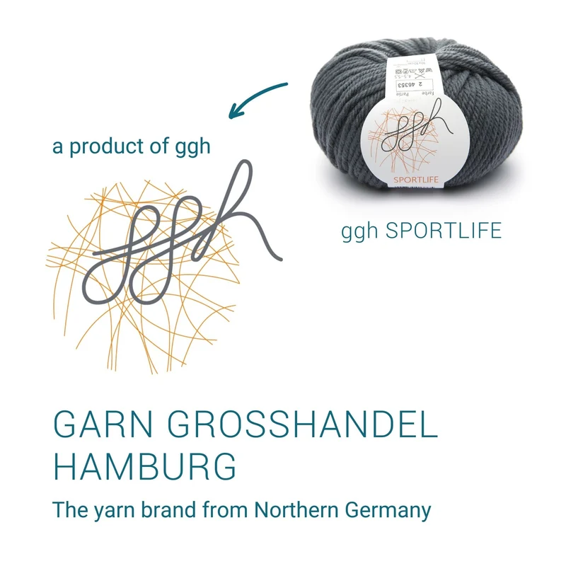 ggh Sportlife Box | Set mit 300g (6x50g) | 002 – Flanelgrau