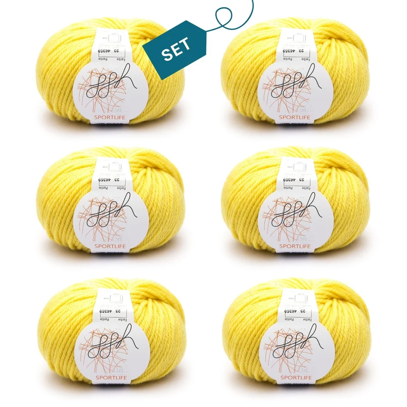 ggh Sportlife Box | Set mit 300g (6x50g) | 023 – Sonnenreflex
