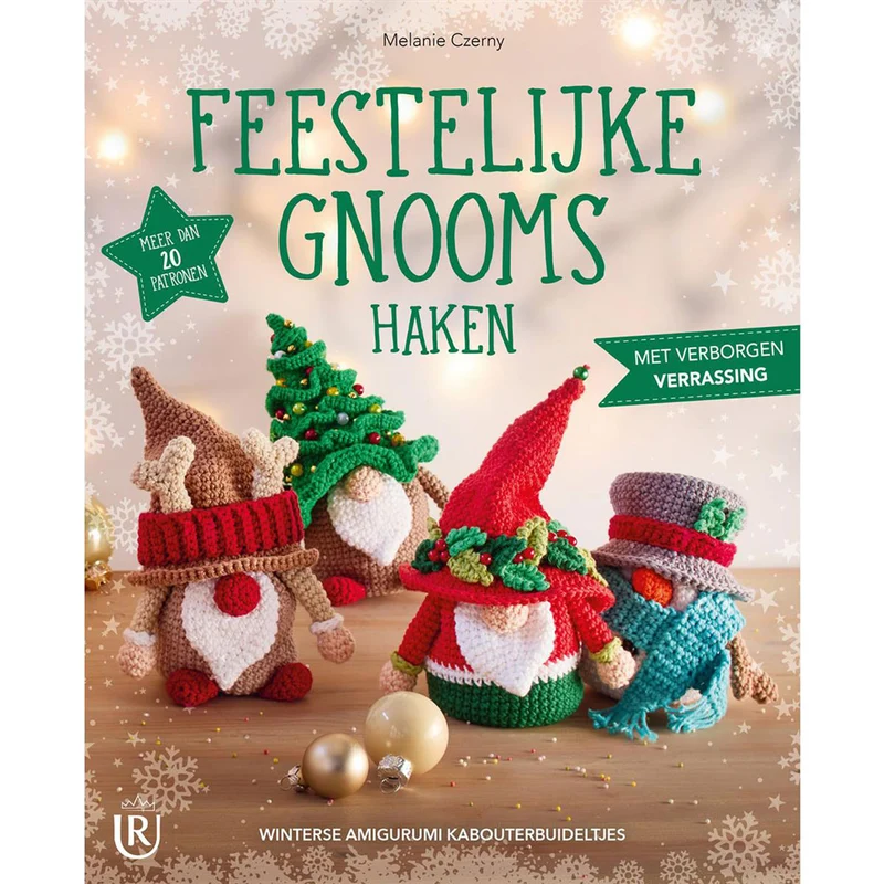 Festliche Gnome häkeln – Garnpaket „Engel- und Wintergnome“