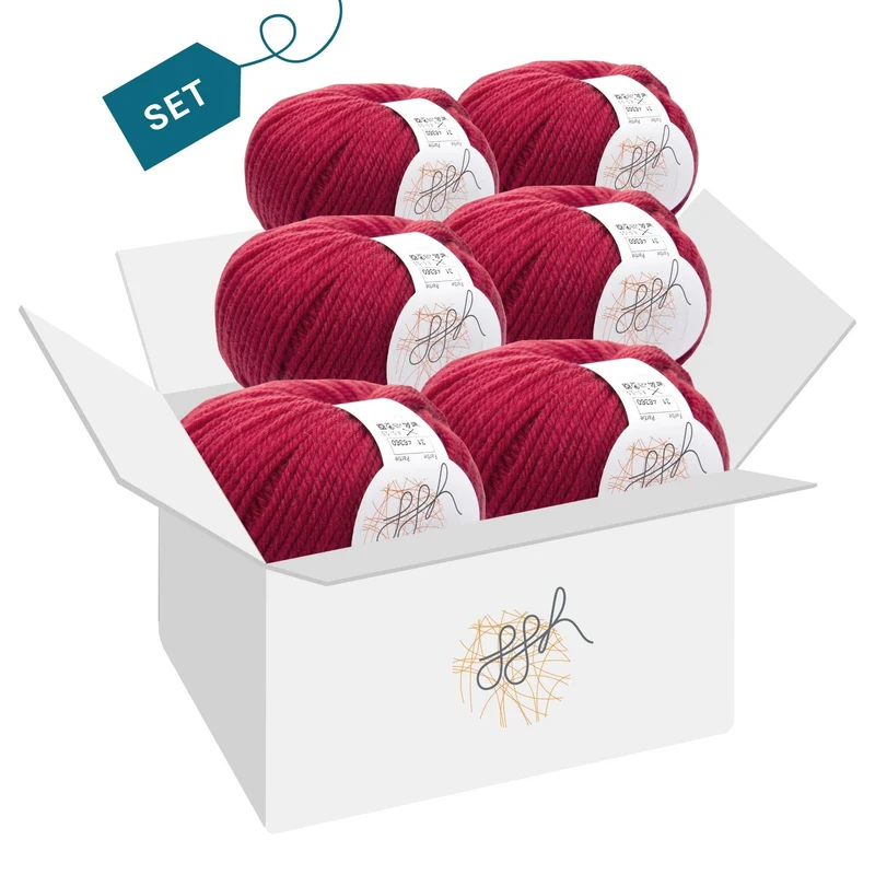 ggh Sportlife Box | Set mit 300g (6x50g) | 031 – Preisselbeerrot