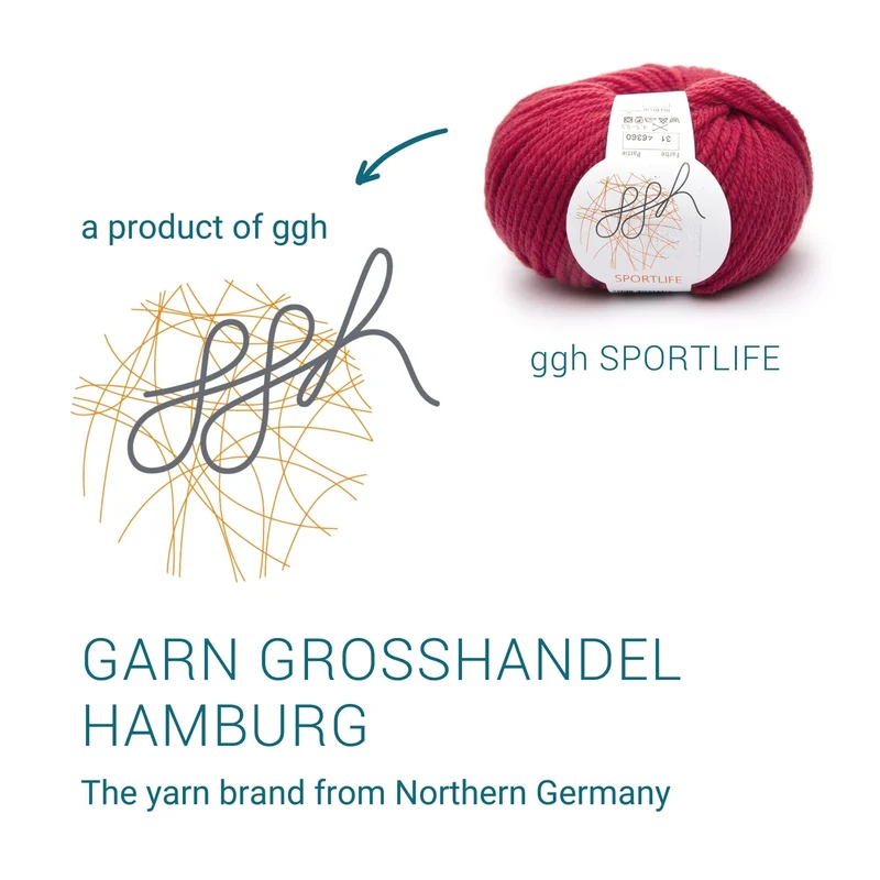 ggh Sportlife Box | Set mit 300g (6x50g) | 031 – Preisselbeerrot