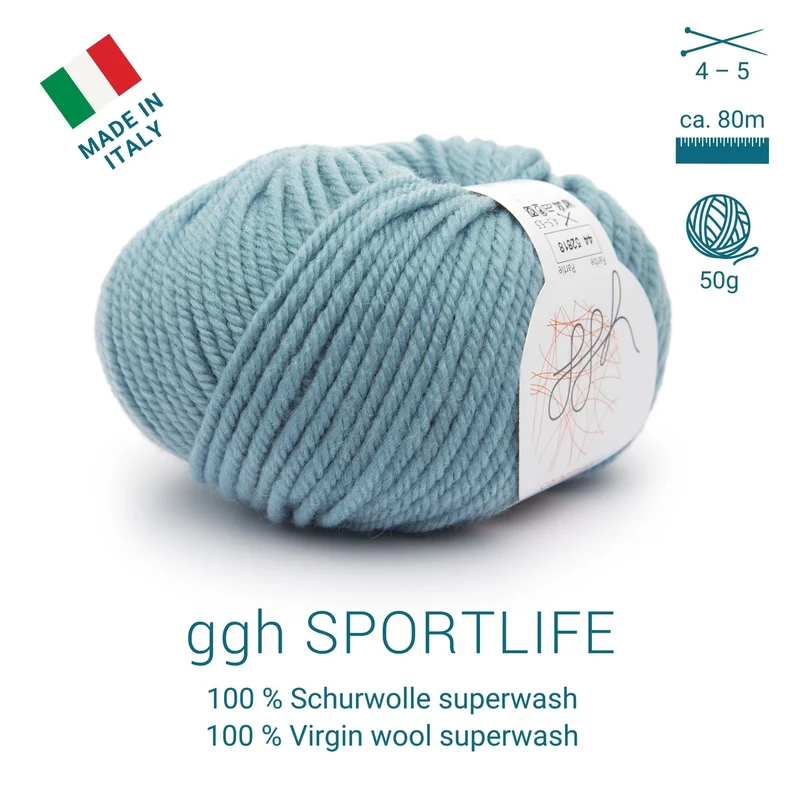 ggh Sportlife Box | Set mit 300g (6x50g) | 044 – Arktisblau