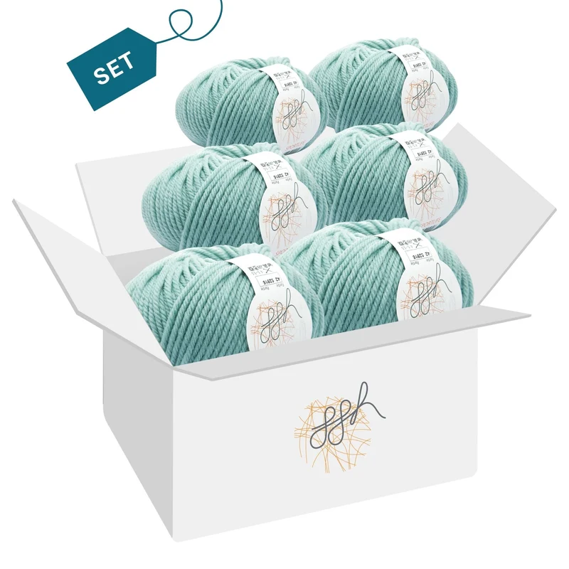 ggh Sportlife Box | Set mit 300g (6x50g) | 042 Mintgrün