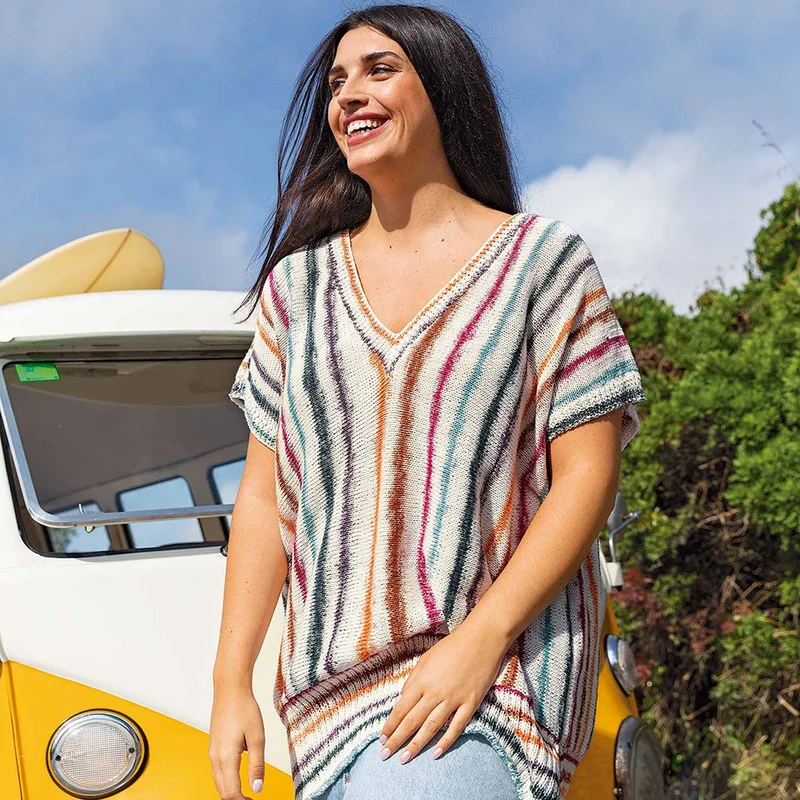 Paraiso Sommer-Top-Strickpaket (Download) (digital)