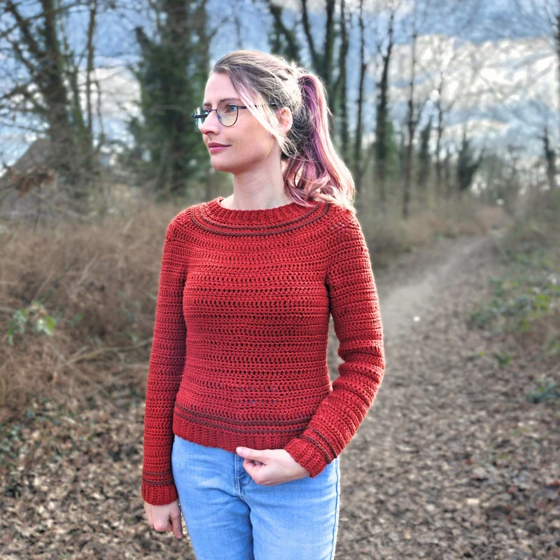 Oletta-Pullover-Häkelpaket – It's Annemade