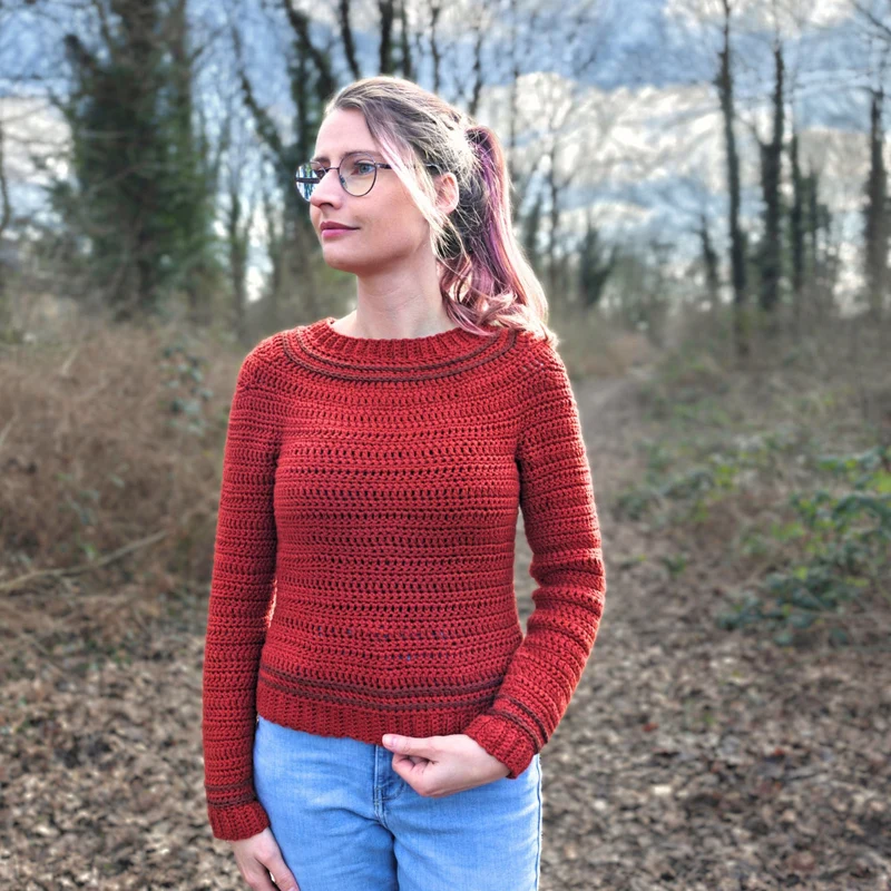 Oletta-Pullover-Häkelpaket – It's Annemade