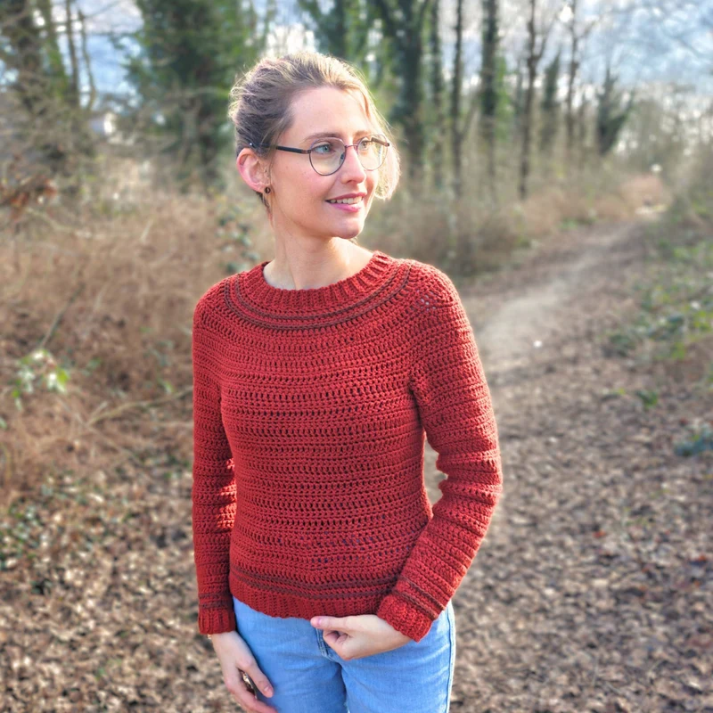 Oletta-Pullover-Häkelpaket – It's Annemade