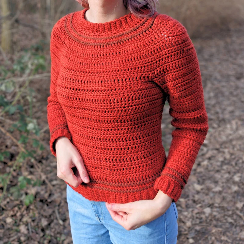 Oletta-Pullover-Häkelpaket – It's Annemade