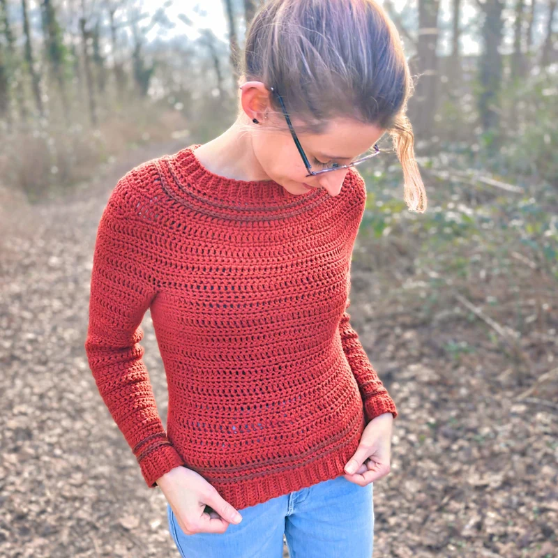 Oletta-Pullover-Häkelpaket – It's Annemade