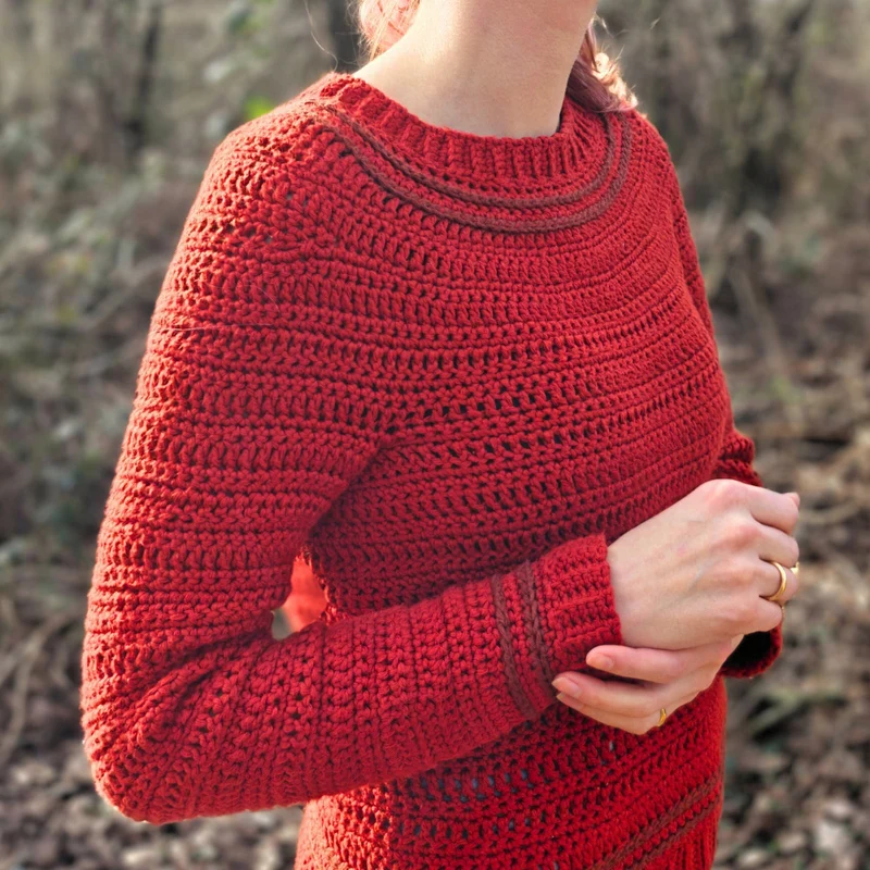 Oletta-Pullover-Häkelpaket – It's Annemade