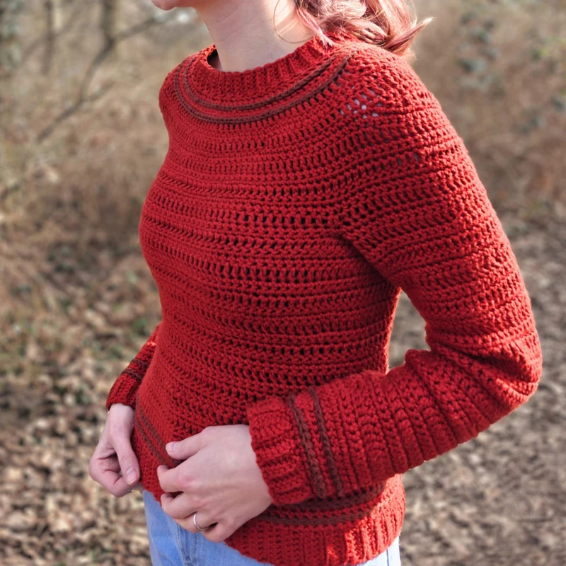 Oletta-Pullover-Häkelpaket – It's Annemade