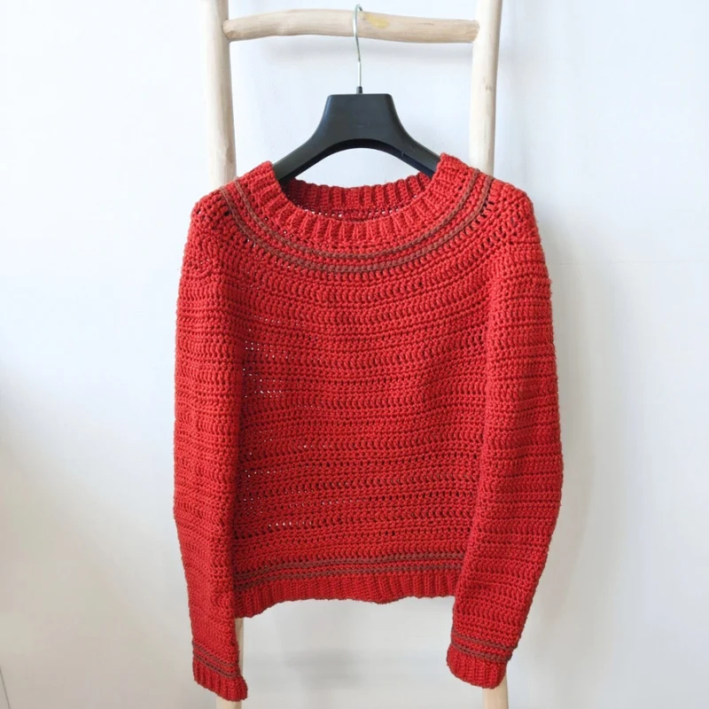 Oletta-Pullover-Häkelpaket – It's Annemade