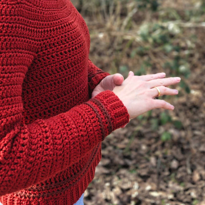 Oletta-Pullover-Häkelpaket – It's Annemade