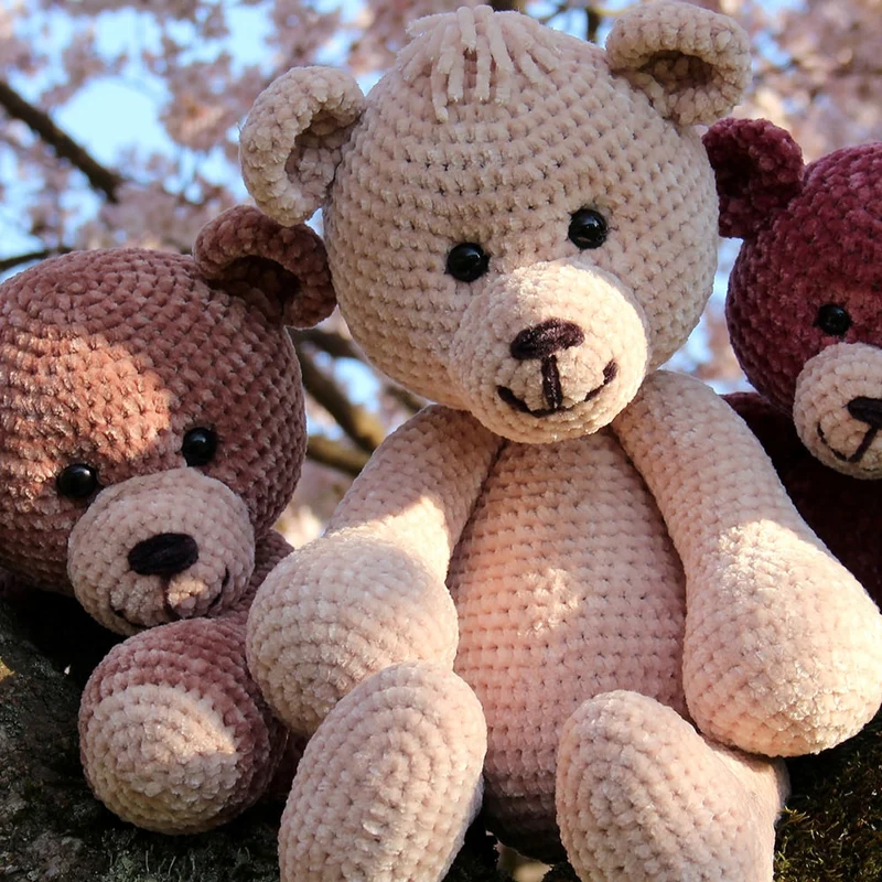 Häkelanleitung „Happy Bears“ (digital)
