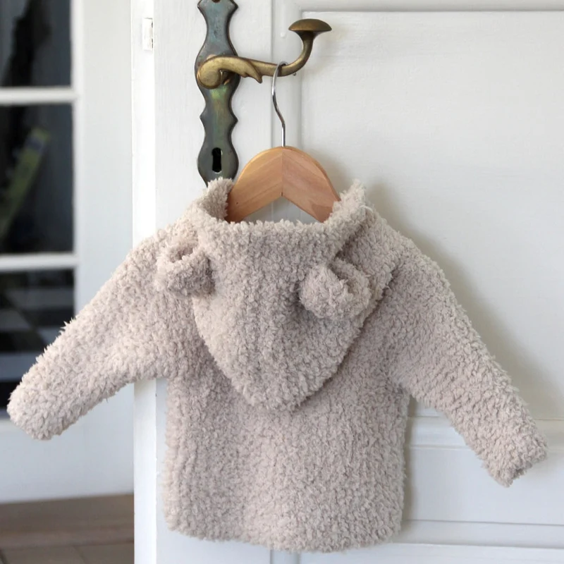 Strickanleitung für eine Babyjacke mit Kapuze (digital)