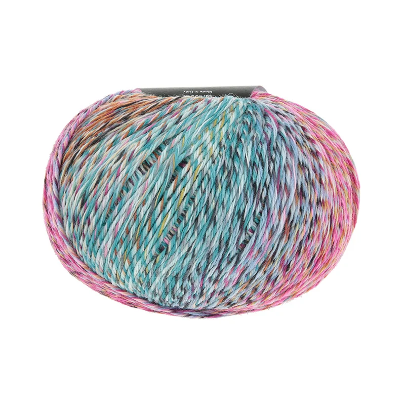 Lang Yarns Move 0023 Hellblau/Rosa/Orange/Kürbis/Türkis