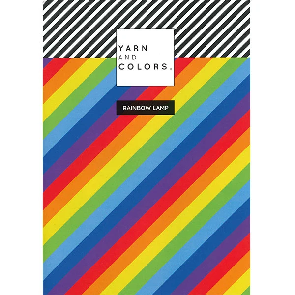 Yarn and Colors – Broschüre zur Regenbogenlampe