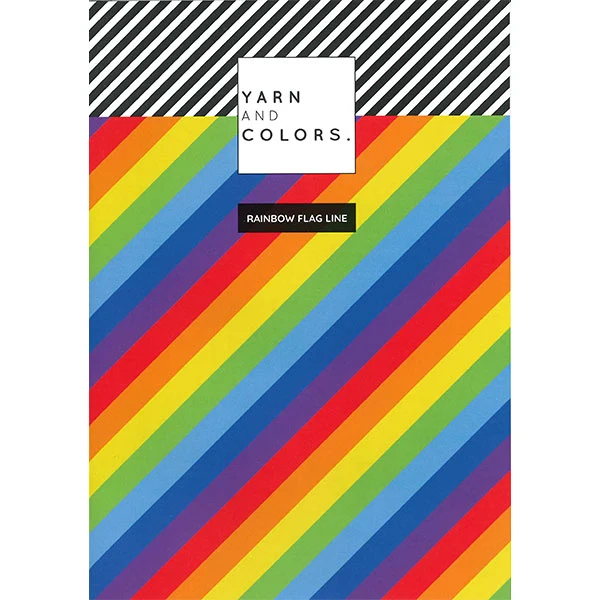 Yarn and Colors – Broschüre zur Rainbow-Flag-Kollektion
