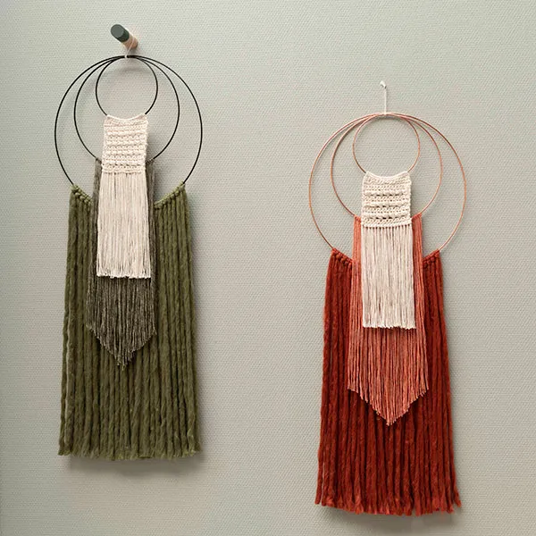 Yarn and Colors „Three is a Charm“ WOW! – Broschüre für Wandbehänge