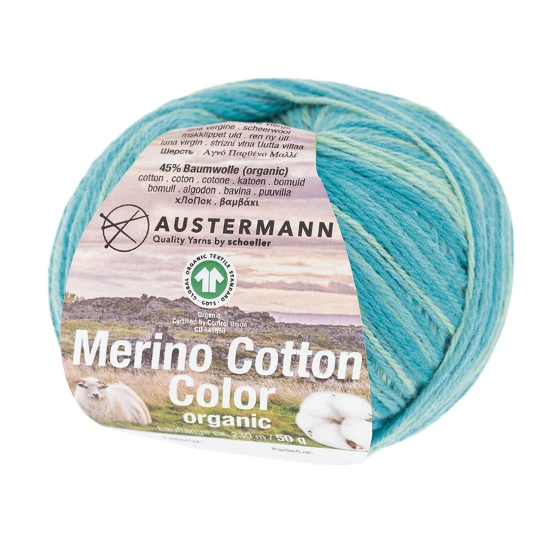 Merino Cotton Color | 230 M - 50G | 105 - Pool