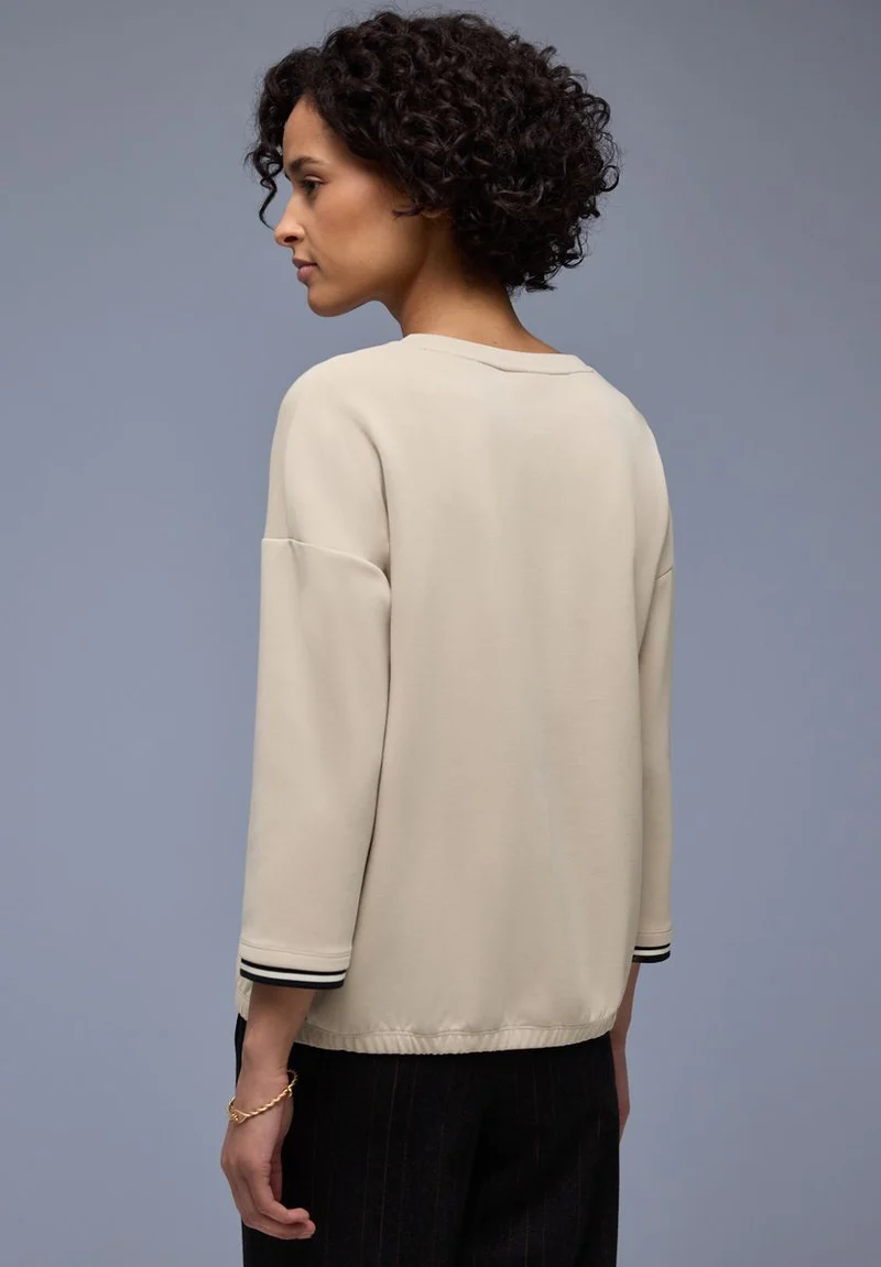Silk-Look Shirt mit Details