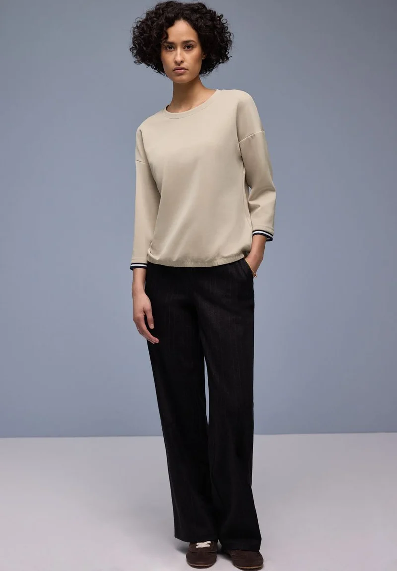Silk-Look Shirt mit Details