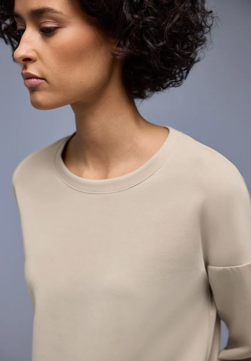 Silk-Look Shirt mit Details