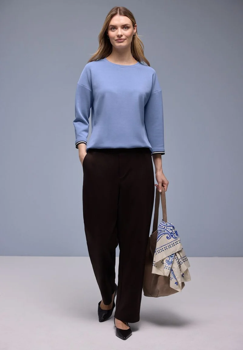 Silk-Look Shirt mit Details