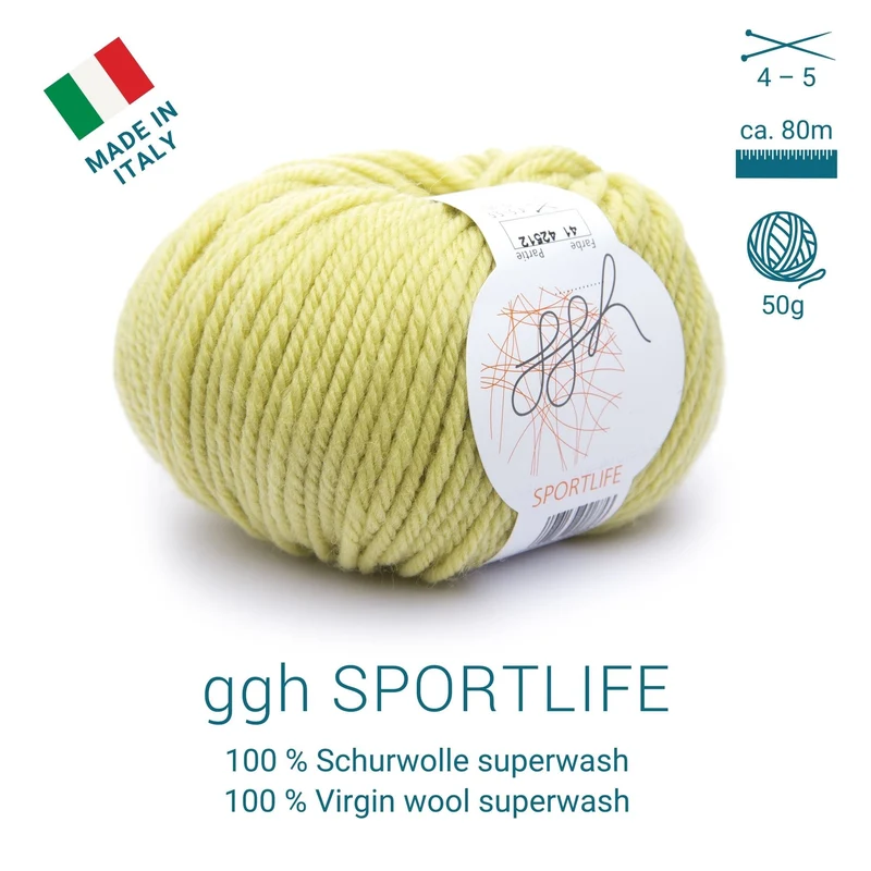 ggh Sportlife Box | Set mit 300g (6x50g) | 041 – Blasse Goldrute