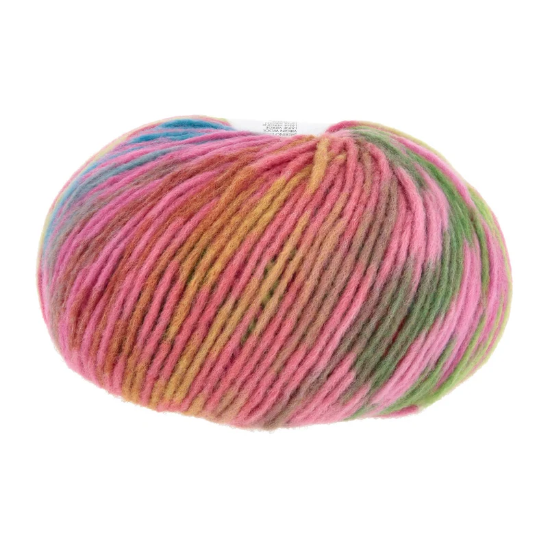 Lang Yarns Cloud Funky 0027 Rosa/Blau/Hellgrün/Fuchsia