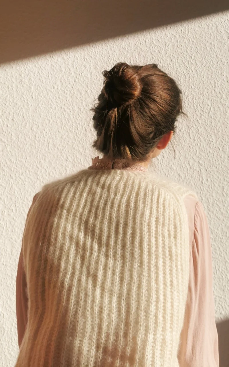 Fluffy Cloud Slipover - SILKHAIR - Strickset