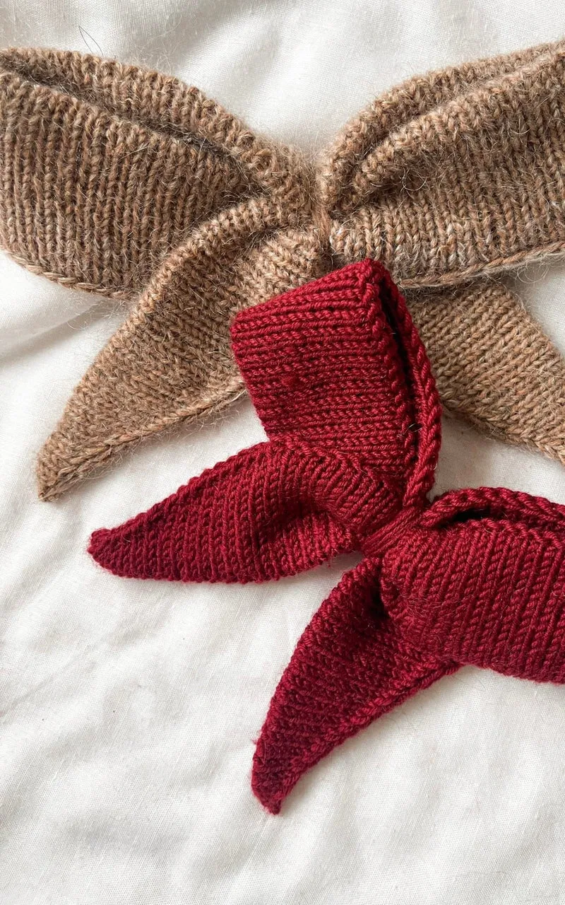 Gestrickte Schleife - COOL WOOL - Strickset