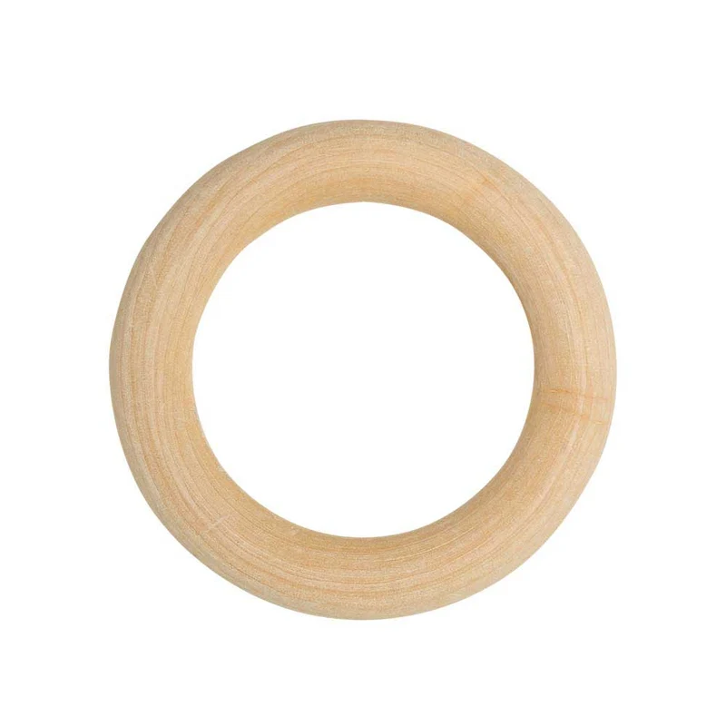 Go Handmade Holzringe Ø 75 mm (1 Stück)