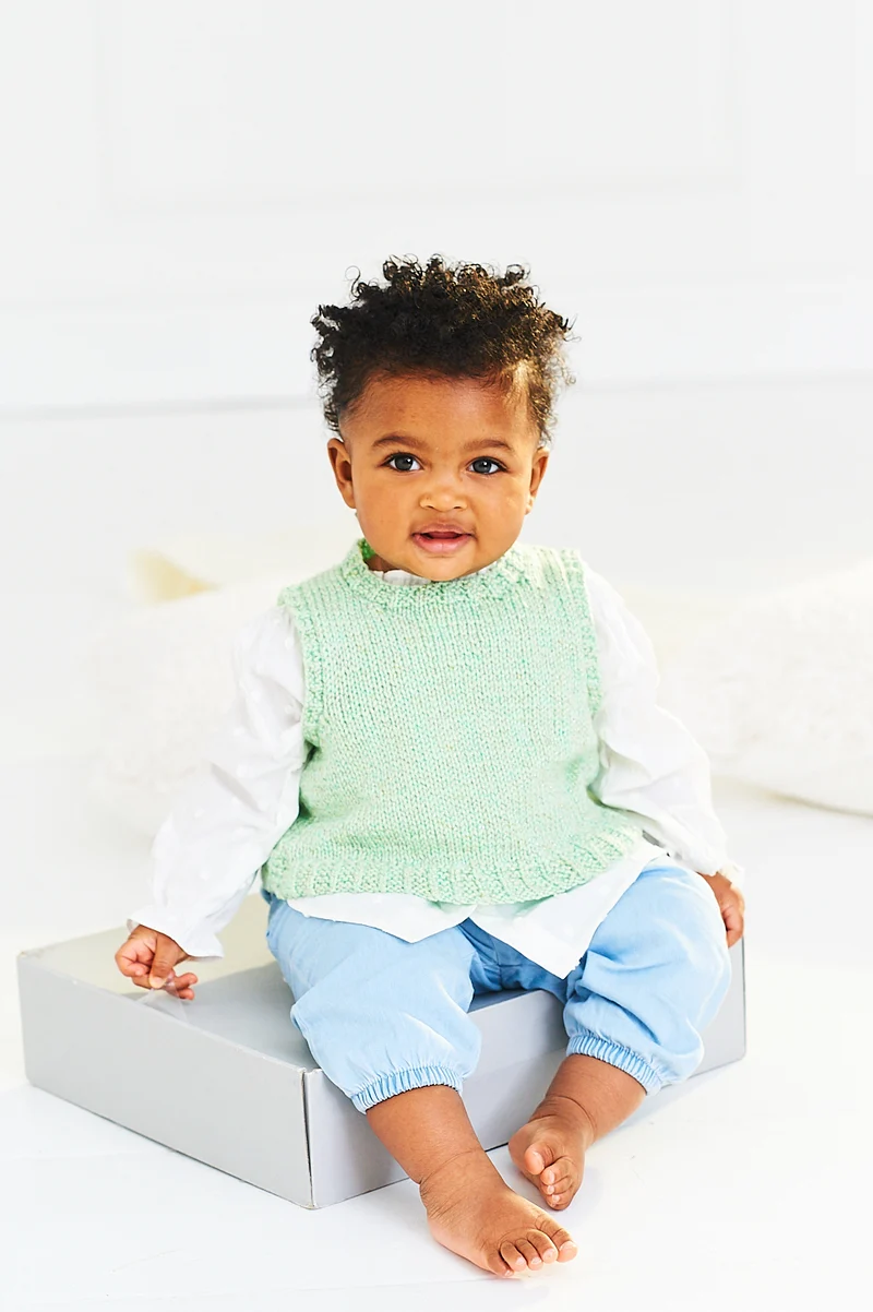 Strickanleitung Stylecraft Baby Sparkle Tank-Tops (digital) 9998