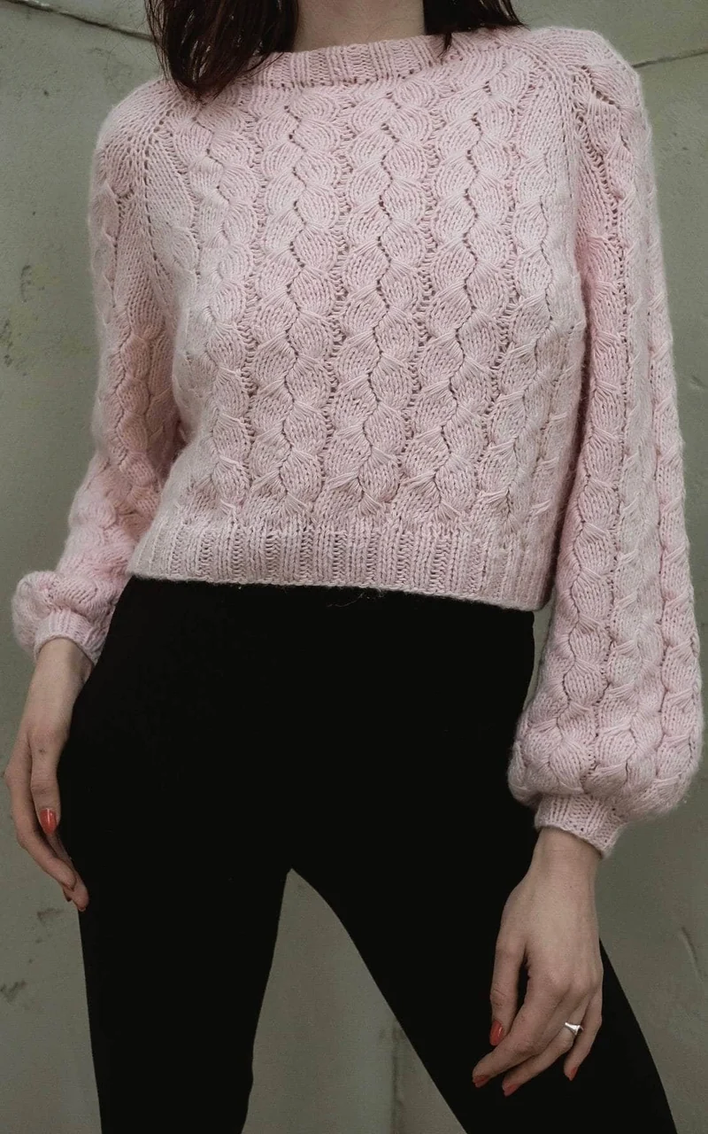 Malina Pullover Damen - ECOPUNO - Strickset