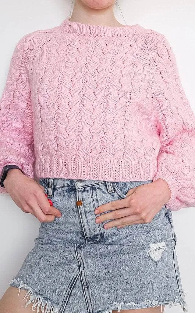 Malina Pullover Damen - ECOPUNO - Strickset
