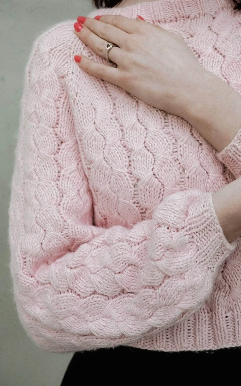 Malina Pullover Damen - ECOPUNO - Strickset